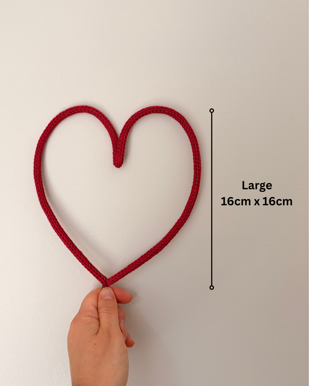 Knitted Love Heart