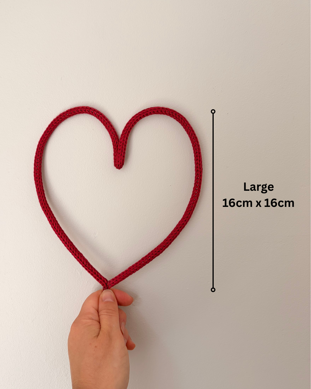 Knitted Love Heart