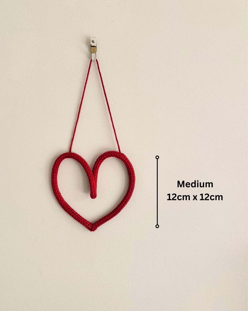 Knitted Love Heart