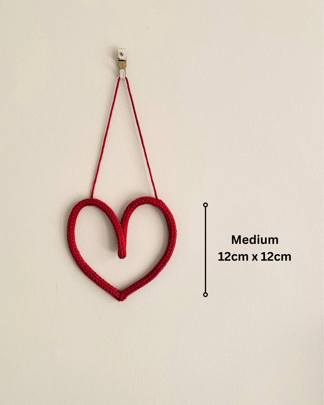 Knitted Love Heart