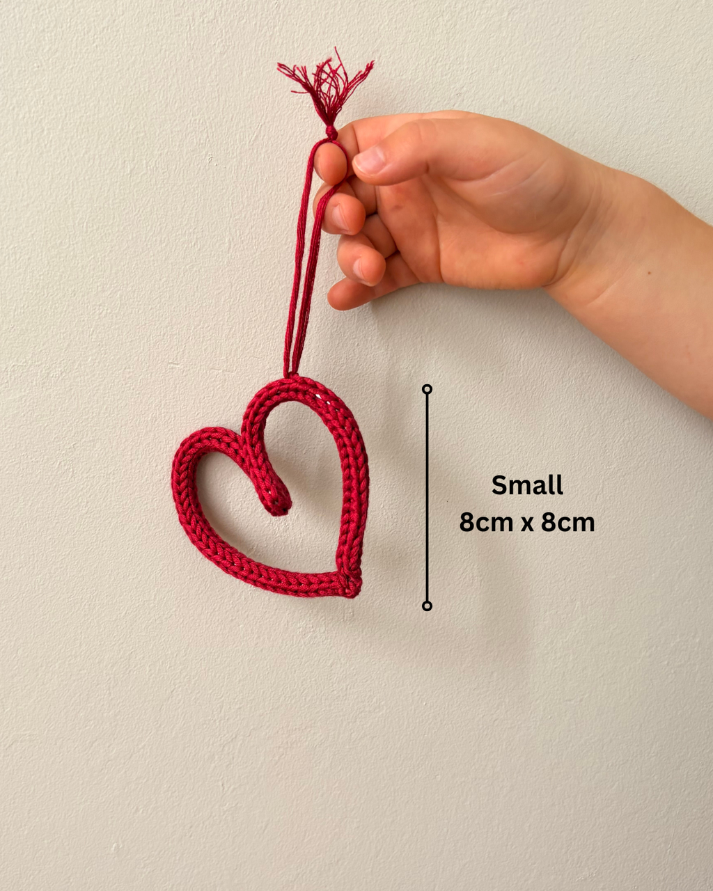 Knitted Love Heart
