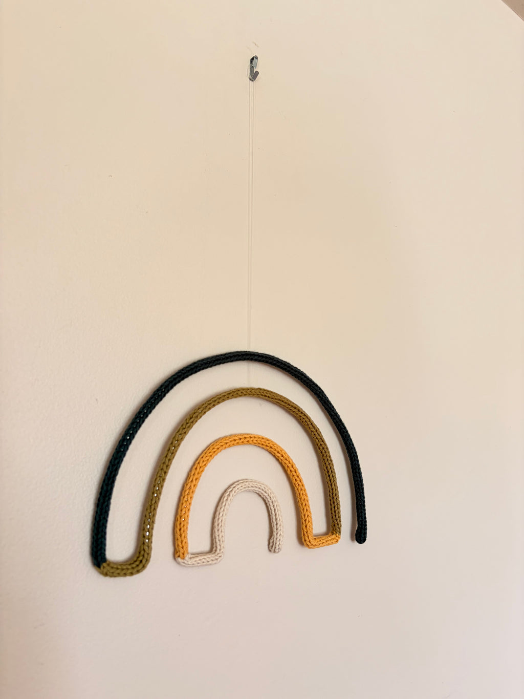 Knitted Wire Rainbow