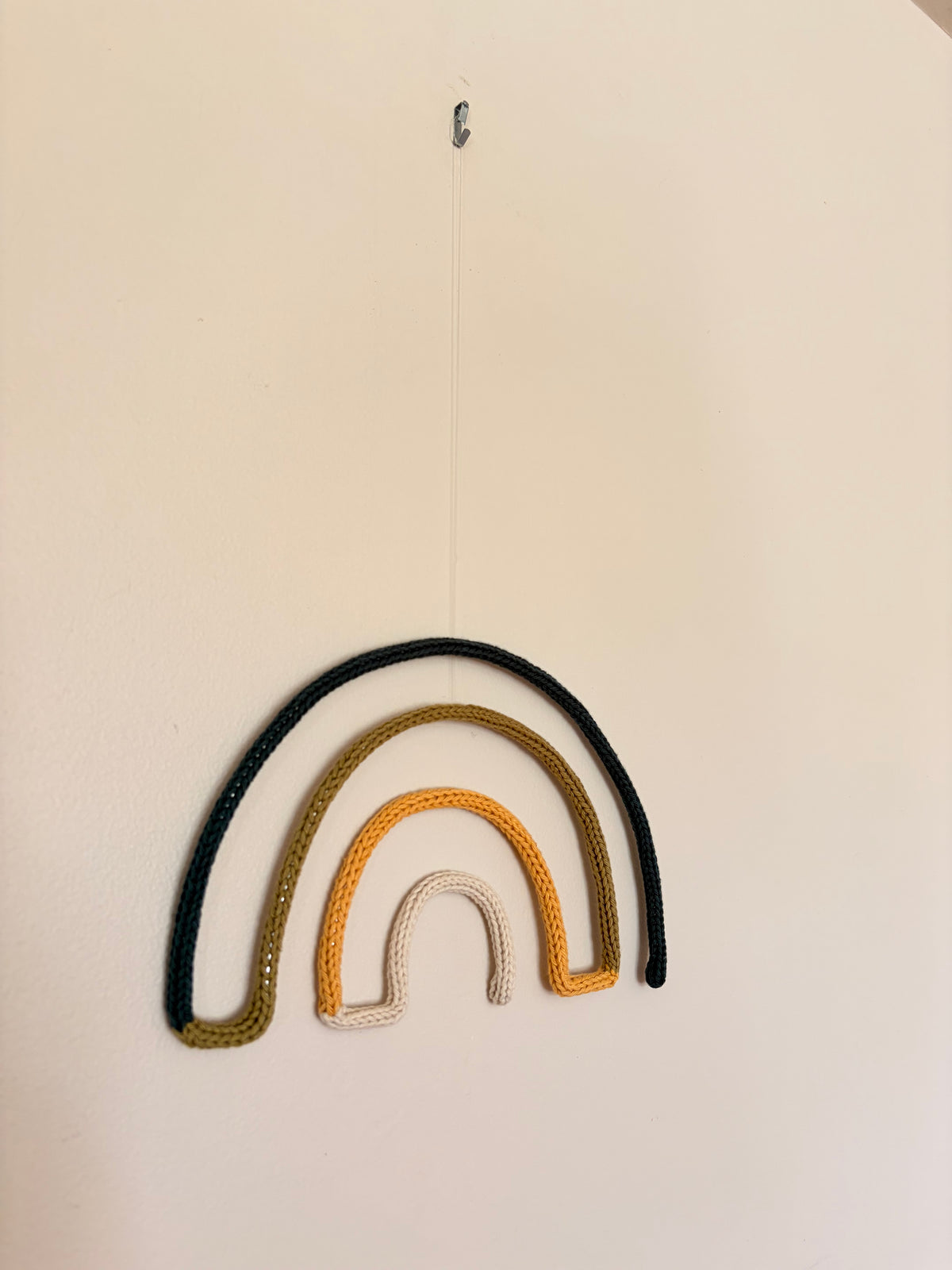 Knitted Wire Rainbow