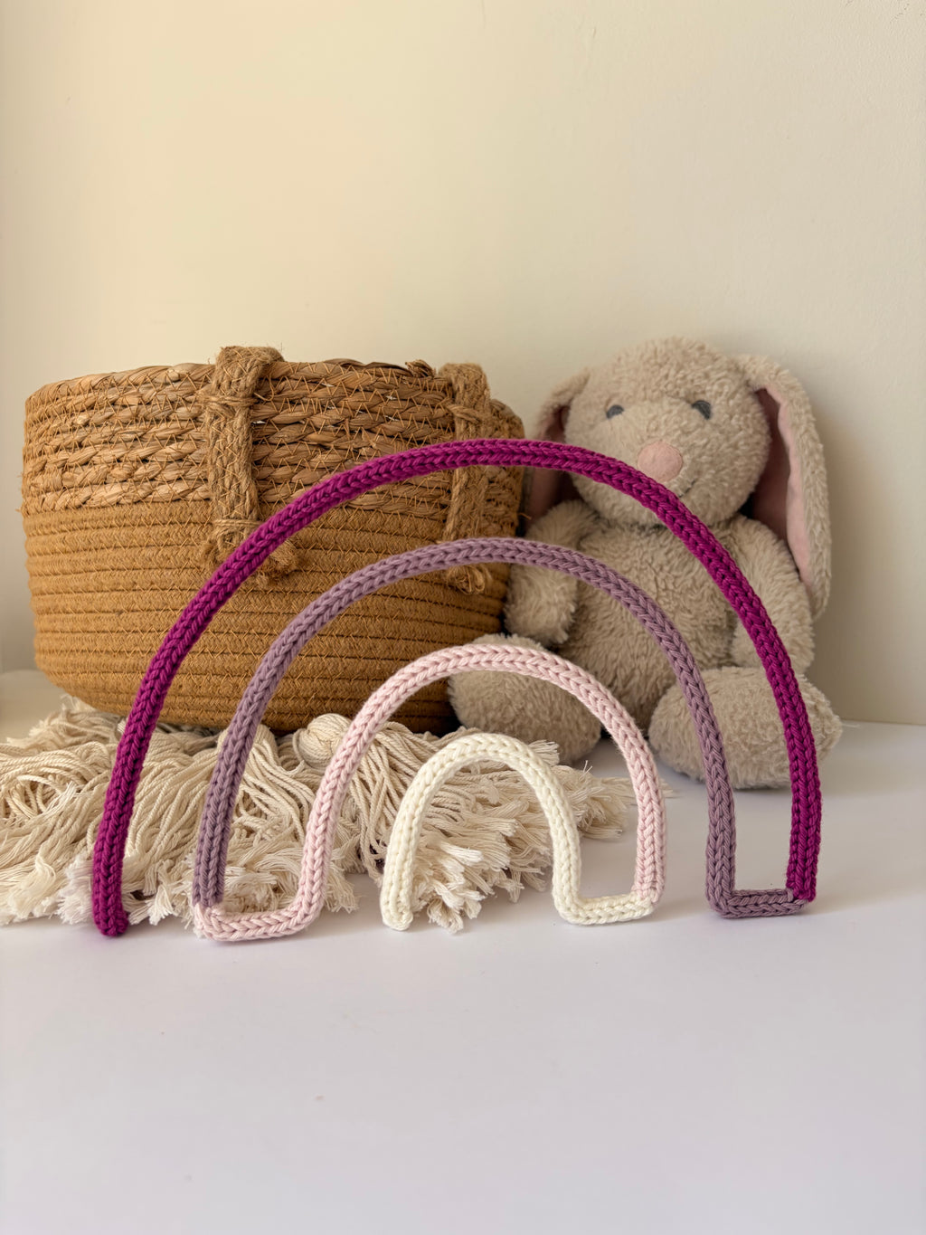 Knitted Wire Rainbow