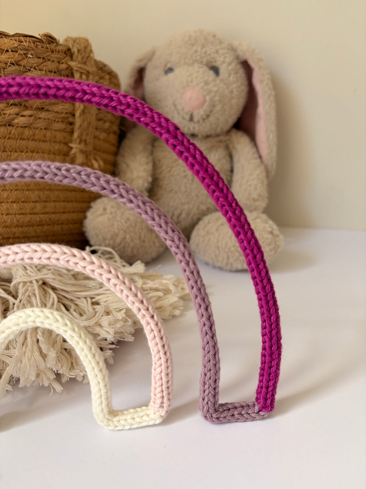 Knitted Wire Rainbow