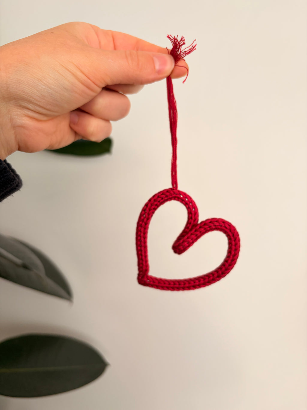 Knitted Love Heart