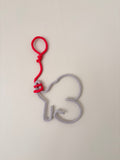 Cute Elephant With Balloon