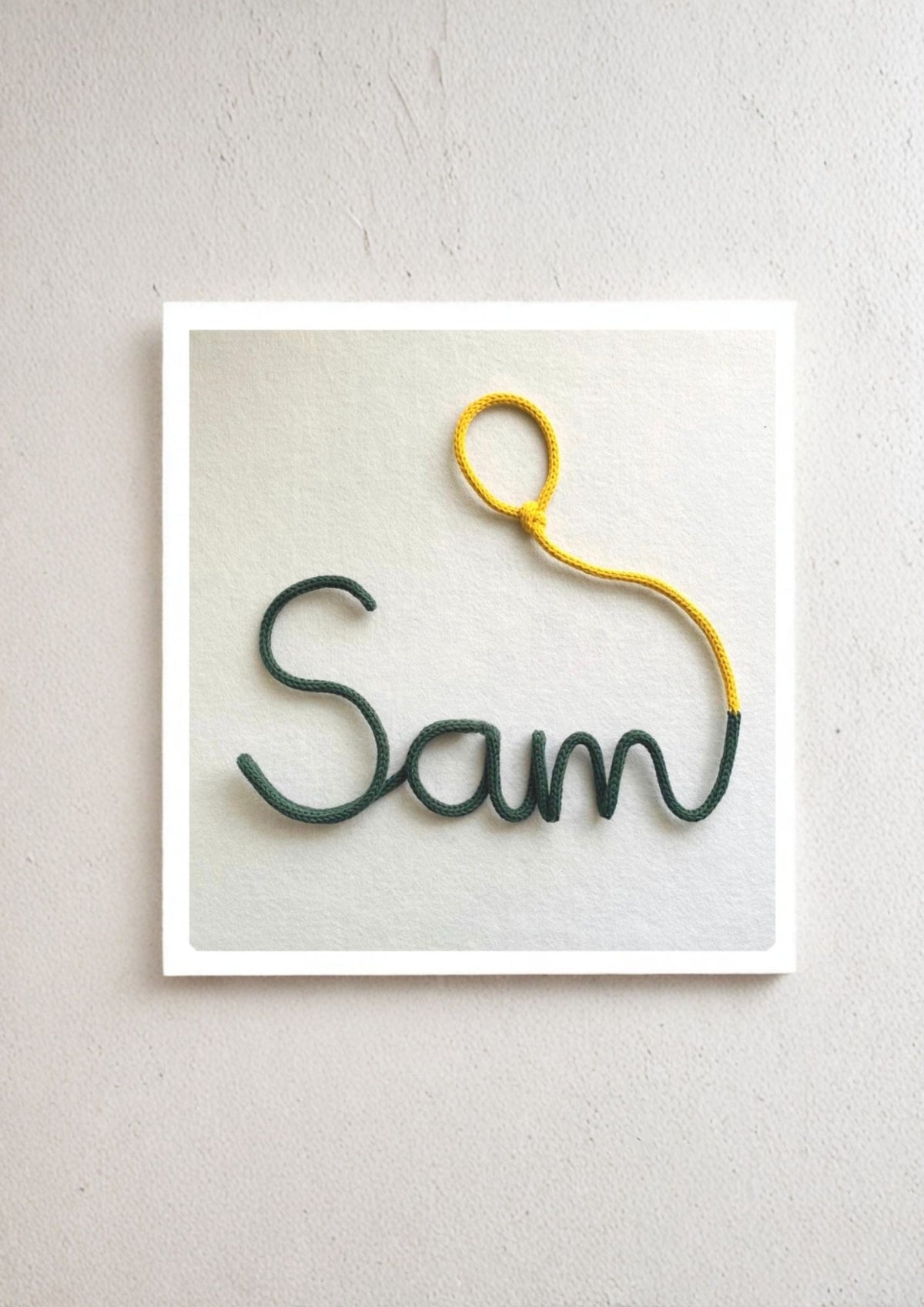 Name Sign - "Add On" Only